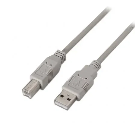 Aisens Cable USB 2.0 Impresora A Macho a B Macho 4,5m Beige